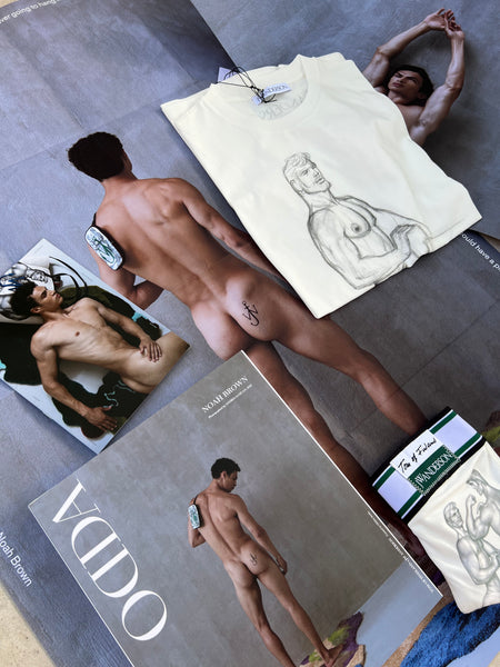 JW Anderson x TOF x ODDA. Pack 3 - option 1 T-shirt, NOAH BROWN