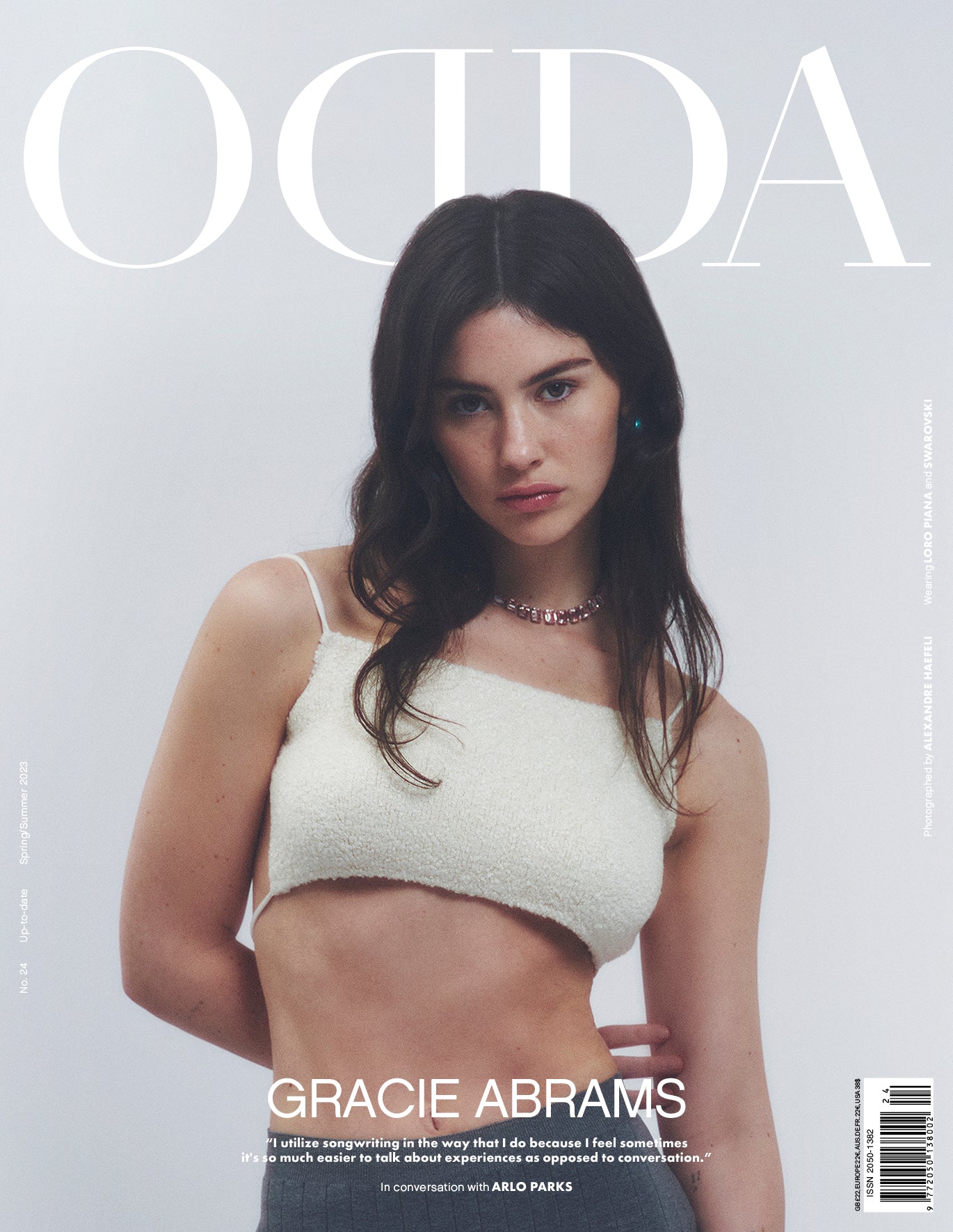 ODDA 24 Gracie Abrams cover #1