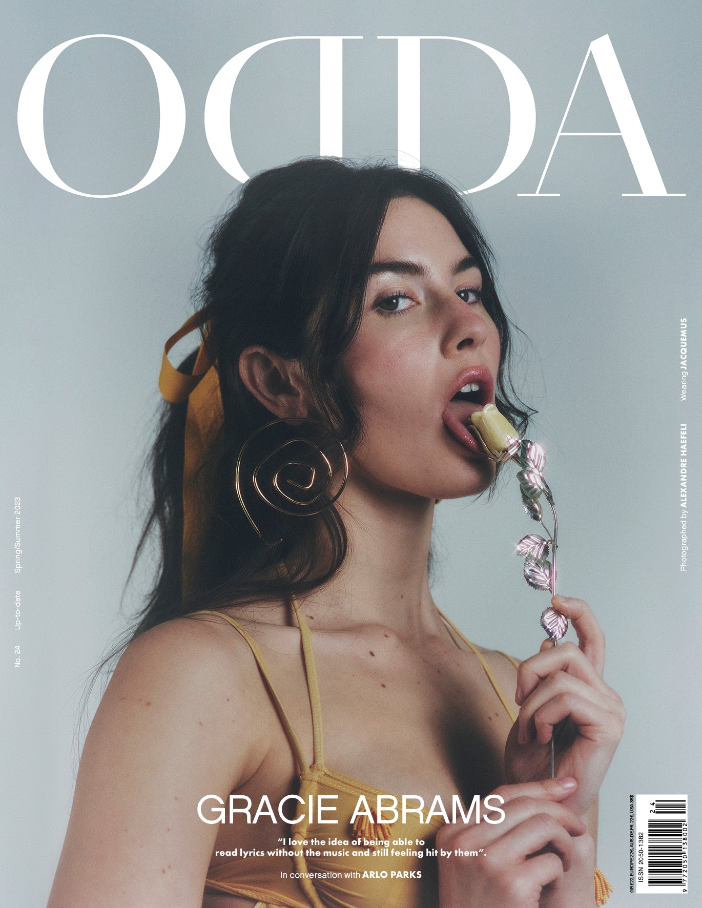 ODDA 24 Gracie Abrams cover #2