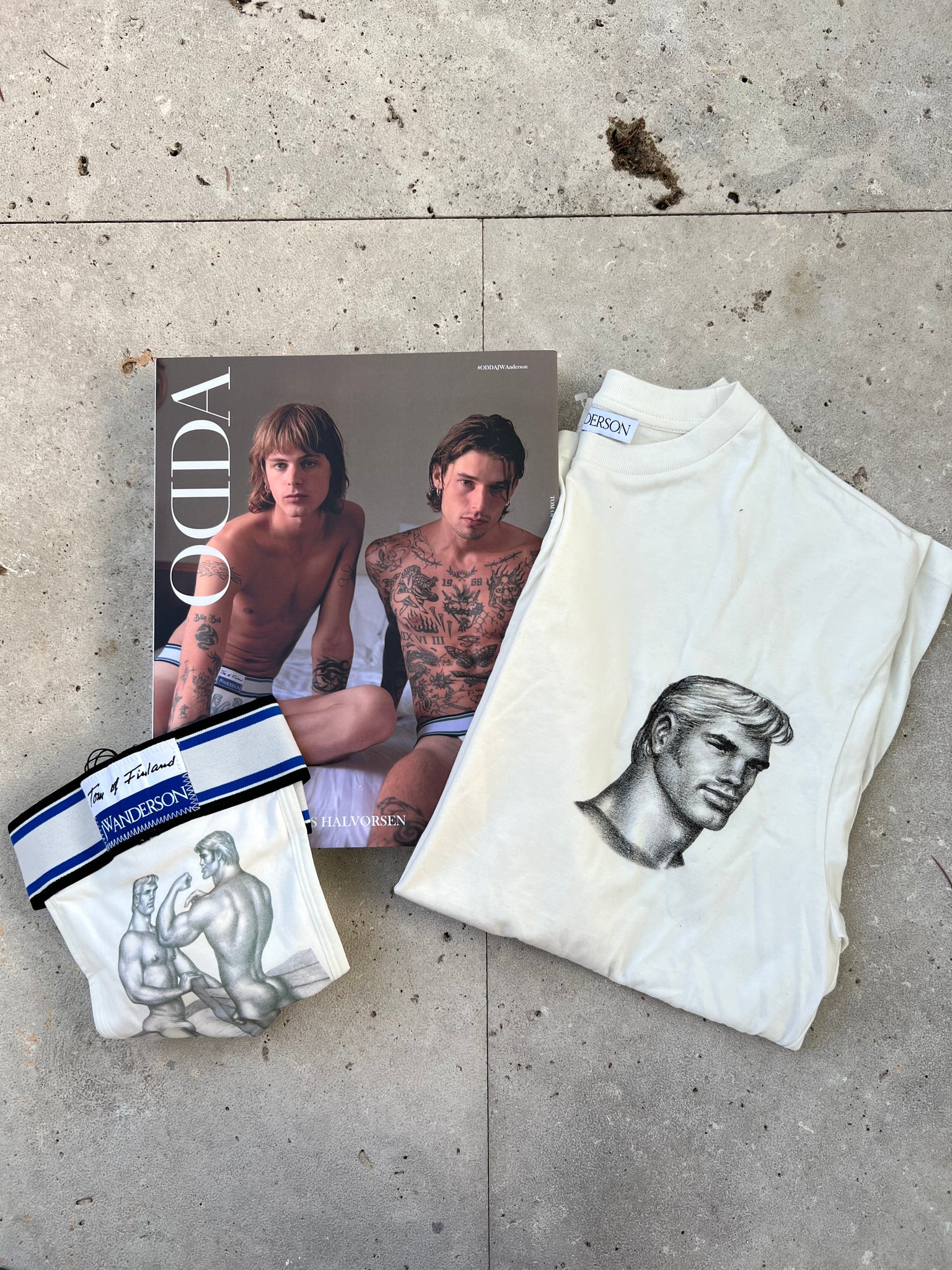 JW Anderson x TOF x ODDA. Pack 3 - option 1 Jockstrap, AXEL TESSEN and JONAS HALVORSEN