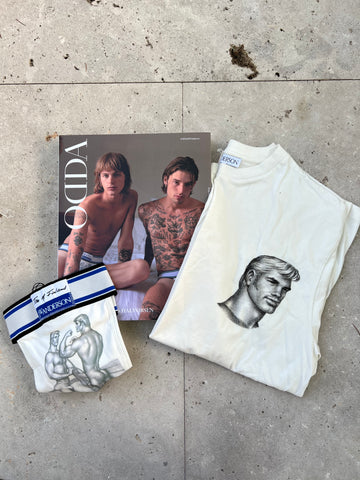 JW Anderson x TOF x ODDA. Pack 3 - option 2 T-shirt, AXEL TESSEN and JONAS HALVORSEN