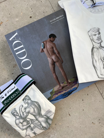 JW Anderson x TOF x ODDA. Pack 3 - option 2 Jockstrap, NOAH BROWN